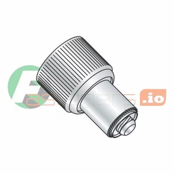 Captive Panel Screw, #10-32 Thrd Sz, Plain Steel, Newport Fasteners, Mfr#: 196538